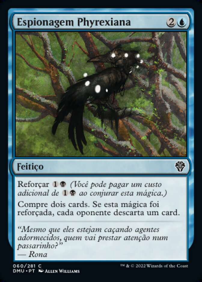 Espionagem Phyrexiana / Phyrexian Espionage - Magic: The Gathering - MoxLand