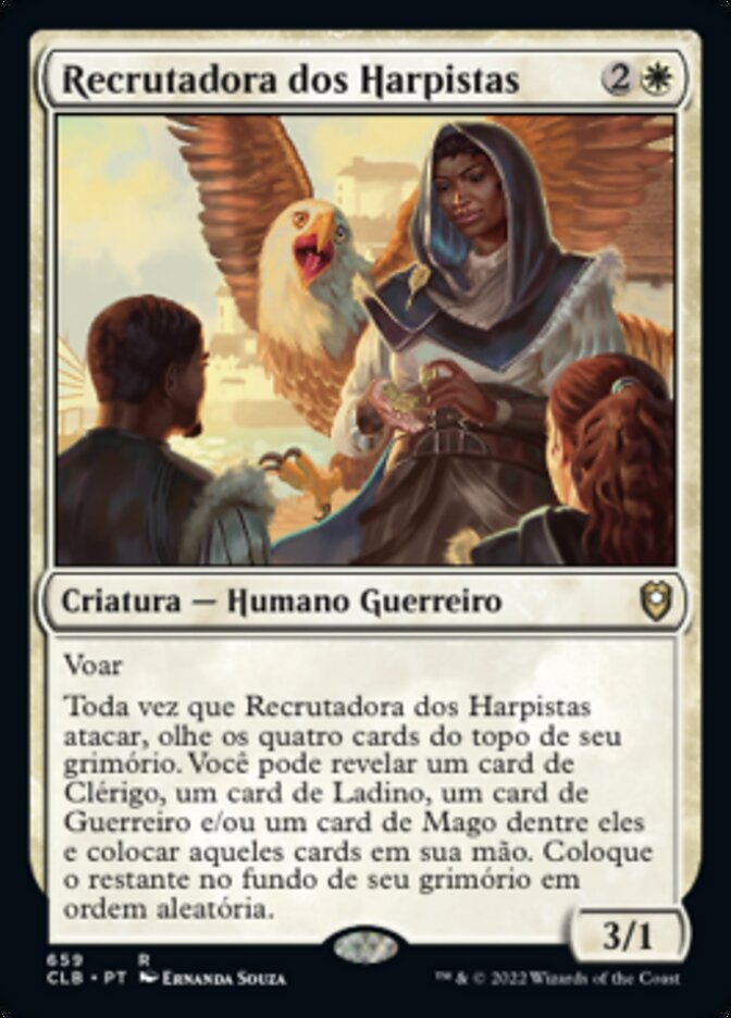 Recrutadora dos Harpistas / Harper Recruiter - Magic: The Gathering - MoxLand