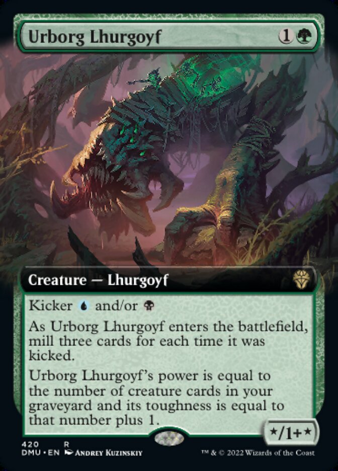 Lhurgoyf de Urborg / Urborg Lhurgoyf - Magic: The Gathering - MoxLand