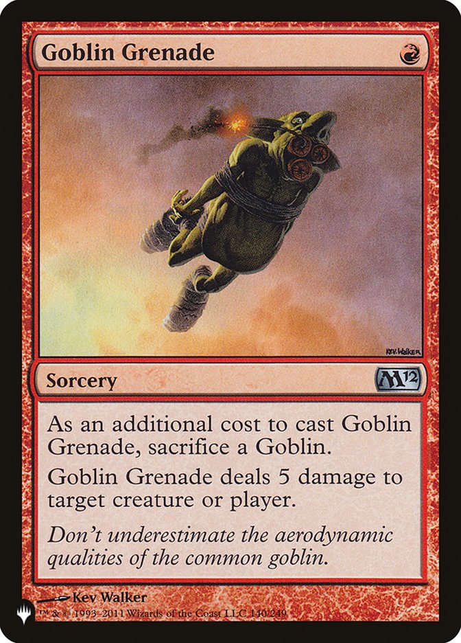 Granada Goblin / Goblin Grenade - Magic: The Gathering - MoxLand