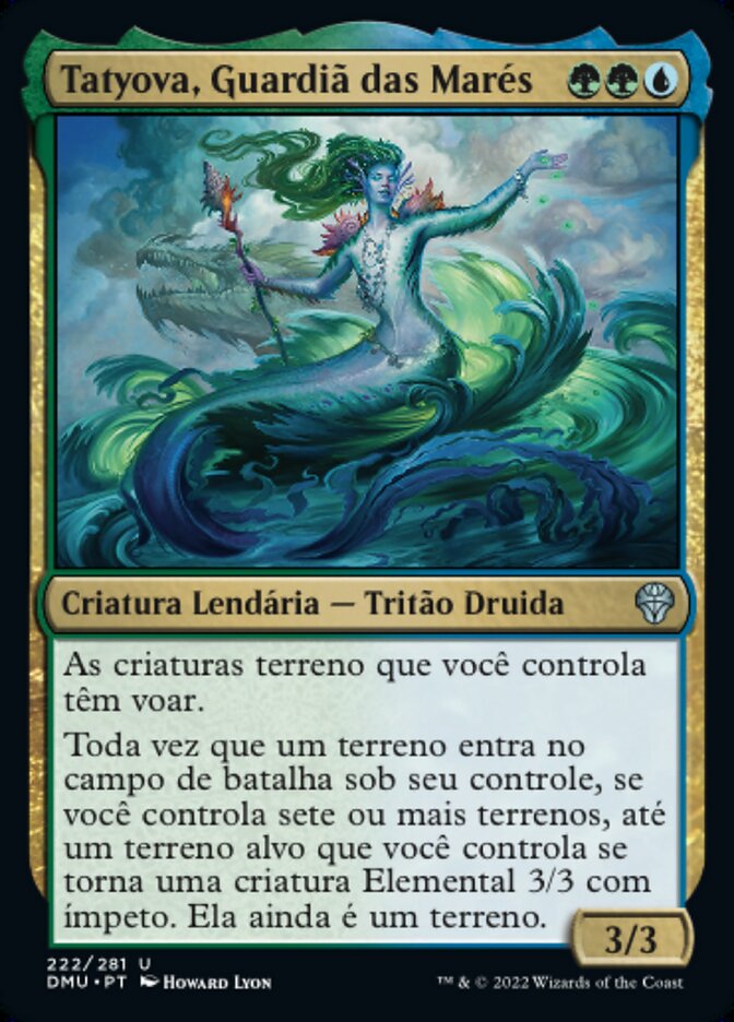 Tatyova, Guardiã das Marés / Tatyova, Steward of Tides - Magic: The Gathering - MoxLand