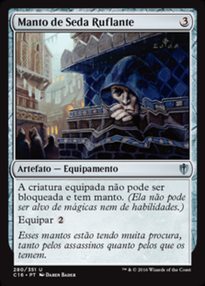 Manto de Seda Ruflante / Whispersilk Cloak - Magic: The Gathering - MoxLand