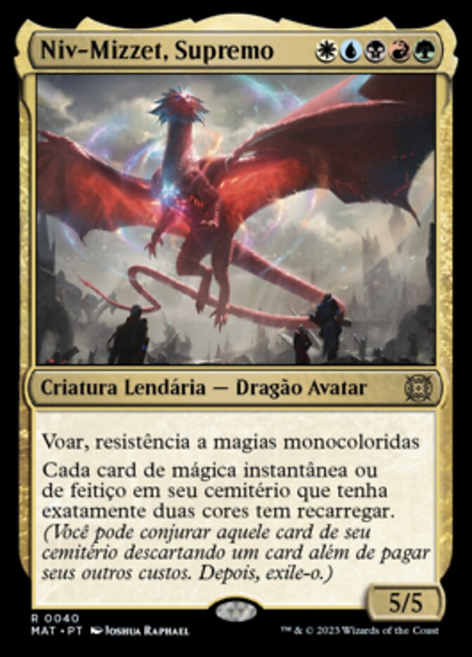 Niv-Mizzet, Supremo / Niv-Mizzet, Supreme - Magic: The Gathering - MoxLand