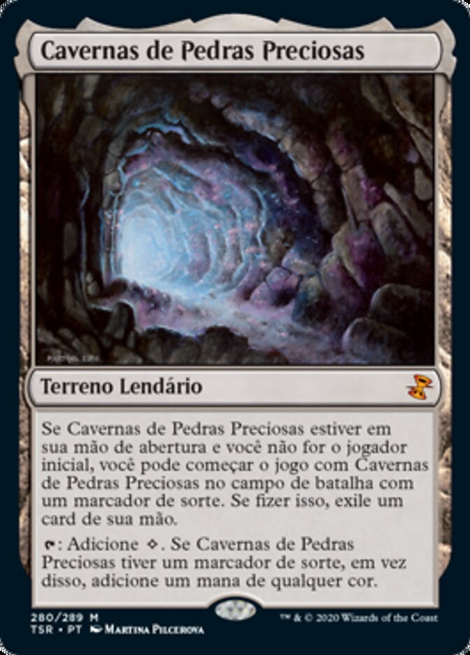 Cavernas de Pedras Preciosas / Gemstone Caverns - Magic: The Gathering - MoxLand