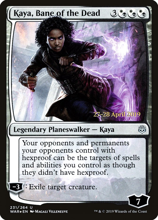 Kaya, Ruína dos Mortos / Kaya, Bane of the Dead - Magic: The Gathering - MoxLand