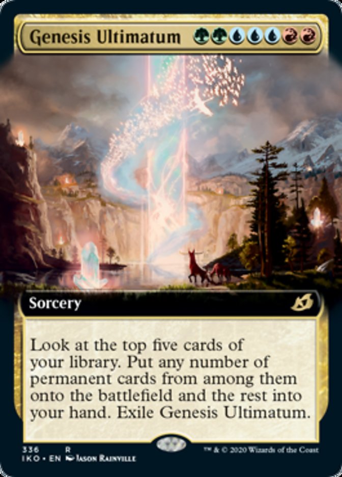 Ultimato da Gênese / Genesis Ultimatum - Magic: The Gathering - MoxLand