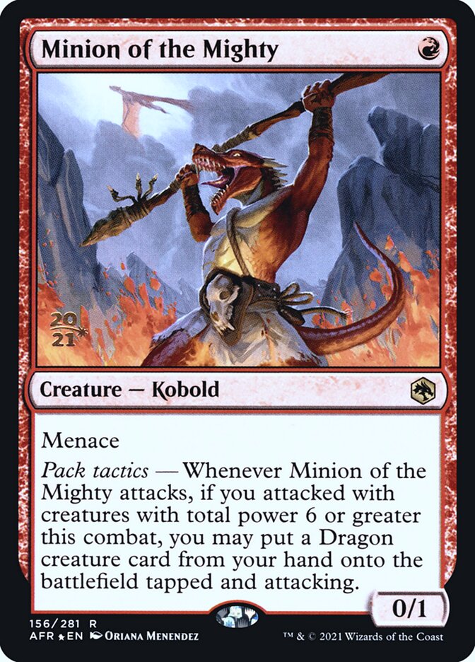 Assecla dos Poderosos / Minion of the Mighty - Magic: The Gathering - MoxLand