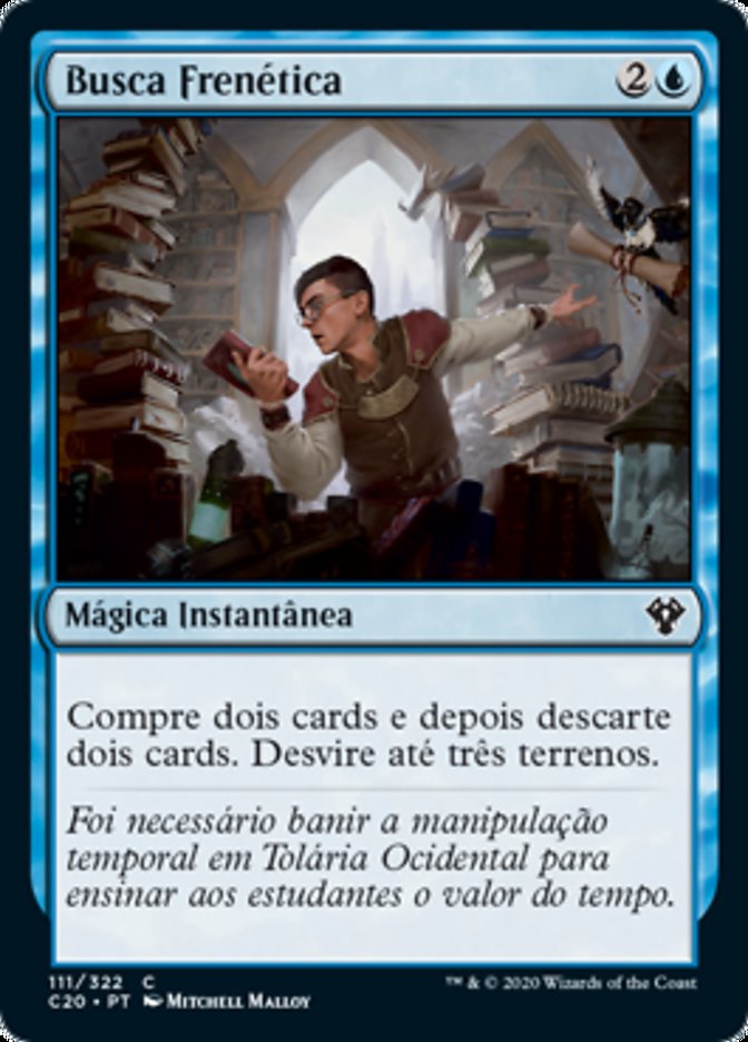 Busca Frenética / Frantic Search - Magic: The Gathering - MoxLand