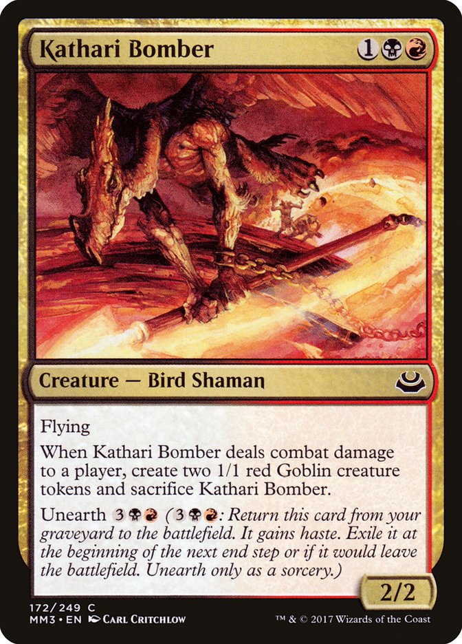 Bombardeiro Kathari / Kathari Bomber - Magic: The Gathering - MoxLand