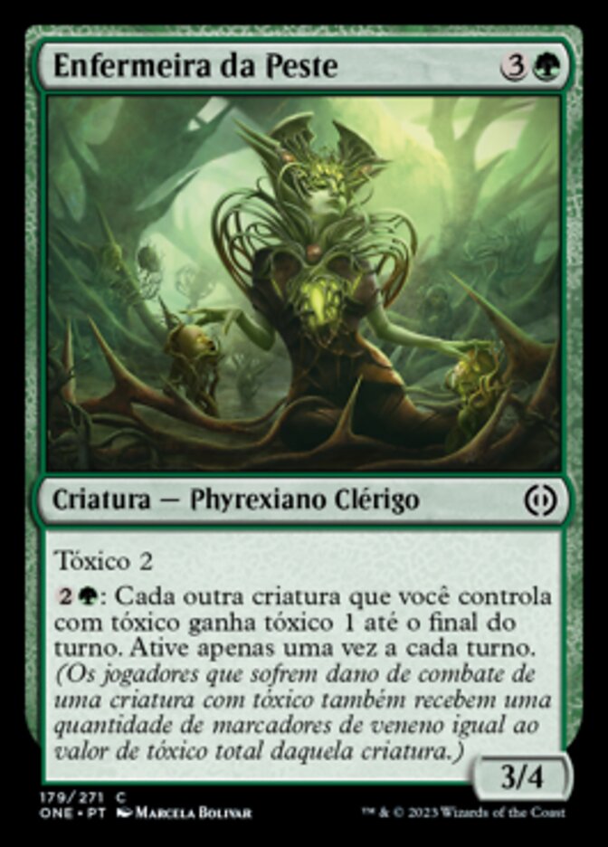 Enfermeira da Peste / Plague Nurse - Magic: The Gathering - MoxLand