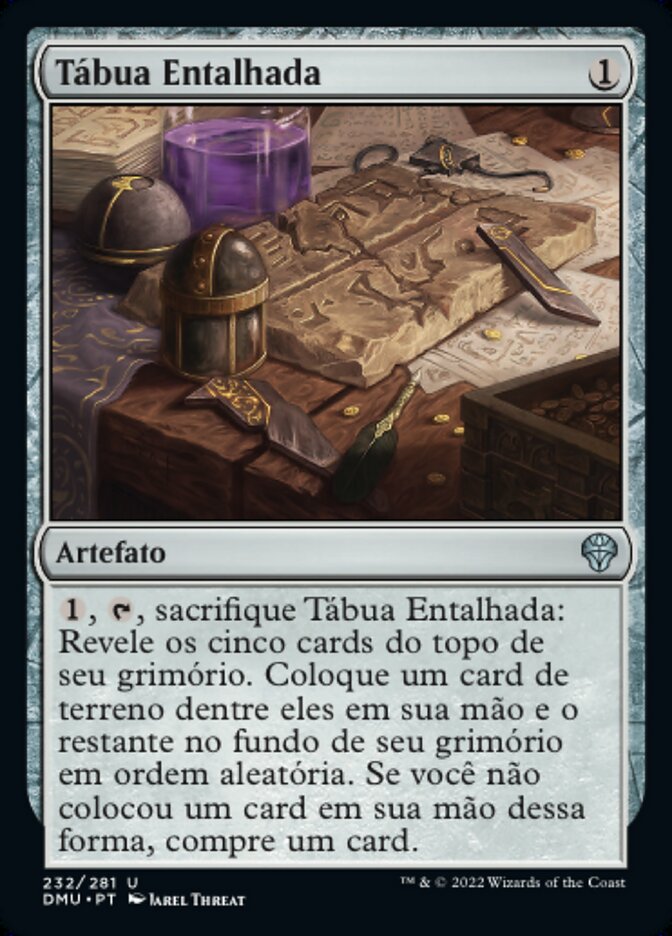 Tábua Entalhada / Inscribed Tablet - Magic: The Gathering - MoxLand