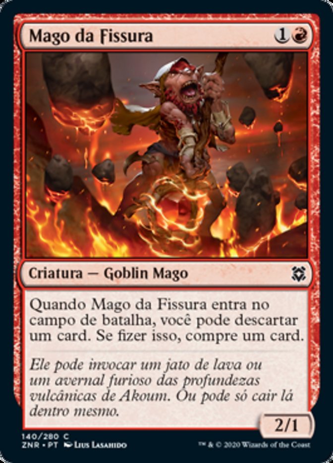 Mago da Fissura / Fissure Wizard - Magic: The Gathering - MoxLand