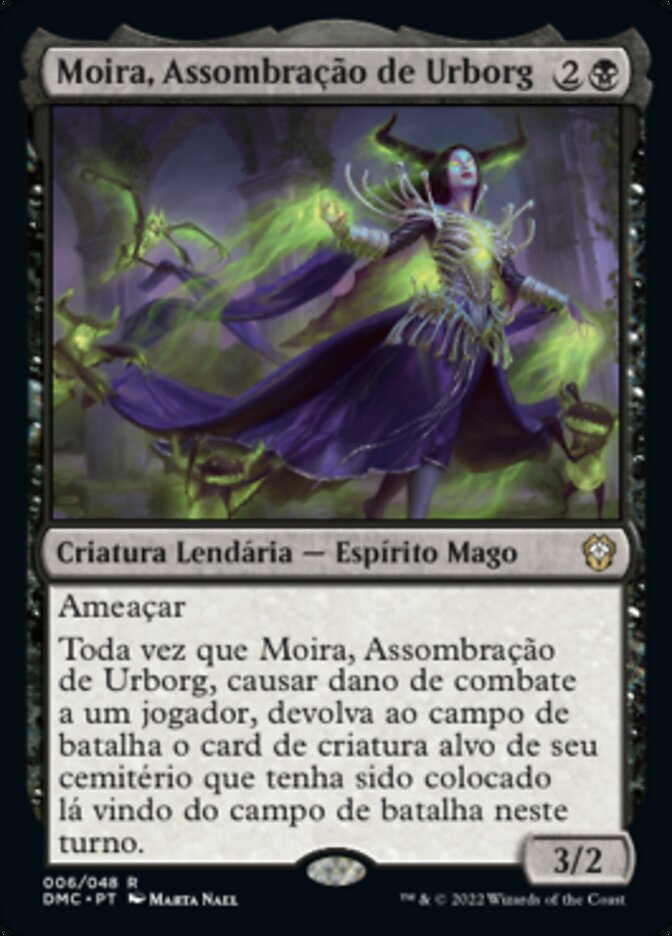 Moira, Assombração de Urborg / Moira, Urborg Haunt - Magic: The Gathering - MoxLand