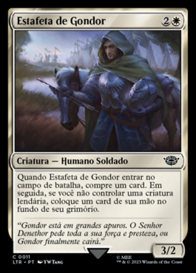 Estafeta de Gondor / Errand-Rider of Gondor - Magic: The Gathering - MoxLand