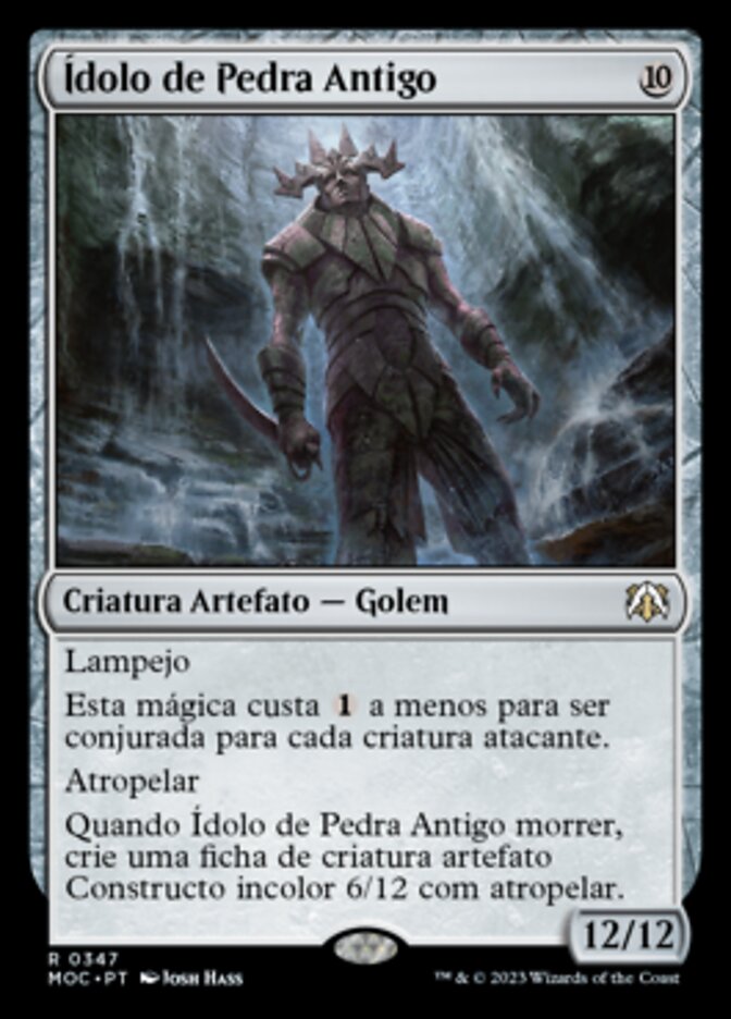 Ídolo de Pedra Antigo / Ancient Stone Idol - Magic: The Gathering - MoxLand