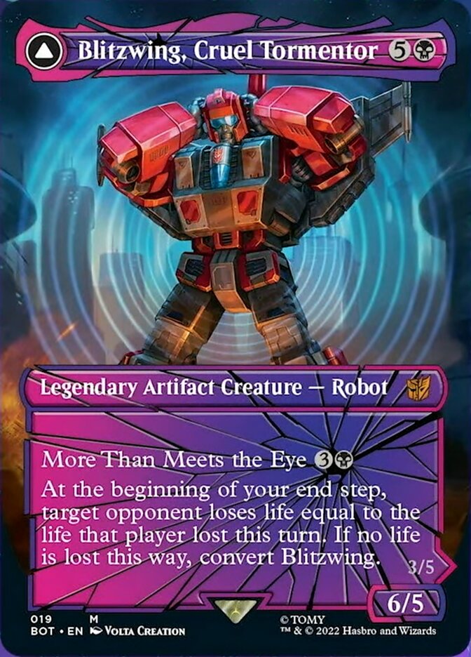 Blitzwing, Atormentador Cruel / Blitzwing, Cruel Tormentor - Magic: The Gathering - MoxLand