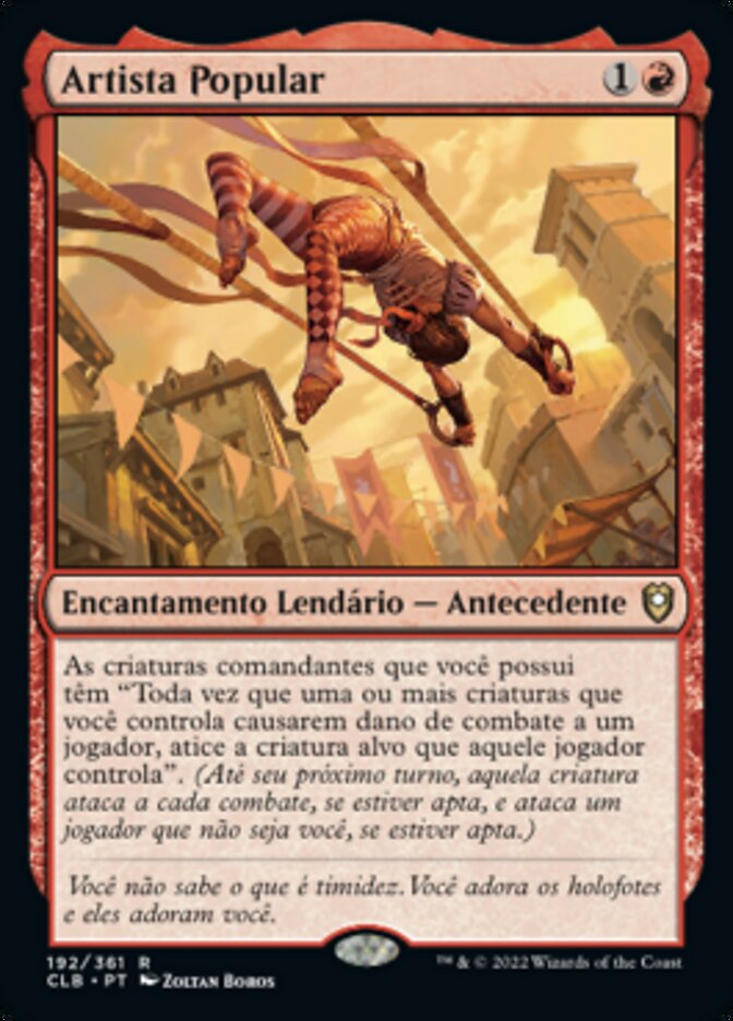 Artista Popular / Popular Entertainer - Magic: The Gathering - MoxLand