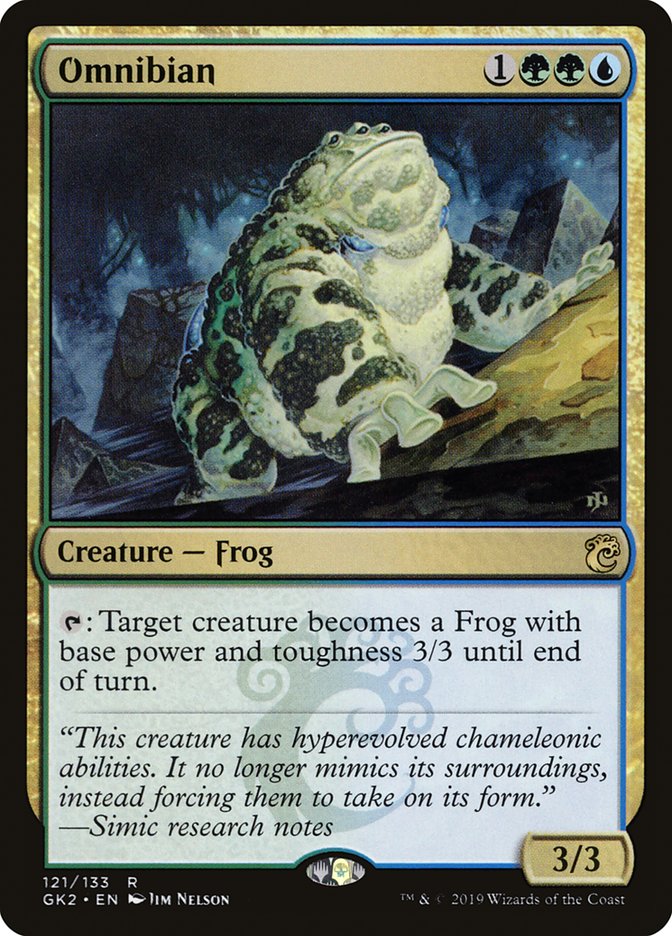 Omníbio / Omnibian - Magic: The Gathering - MoxLand