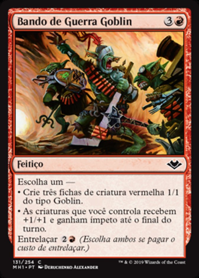 Bando de Guerra Goblin / Goblin War Party - Magic: The Gathering - MoxLand