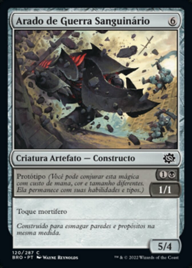 Arado de Guerra Sanguinário / Goring Warplow - Magic: The Gathering - MoxLand