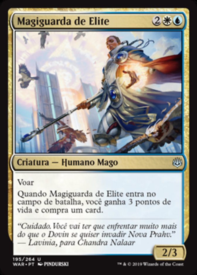 Magiguarda de Elite / Elite Guardmage - Magic: The Gathering - MoxLand