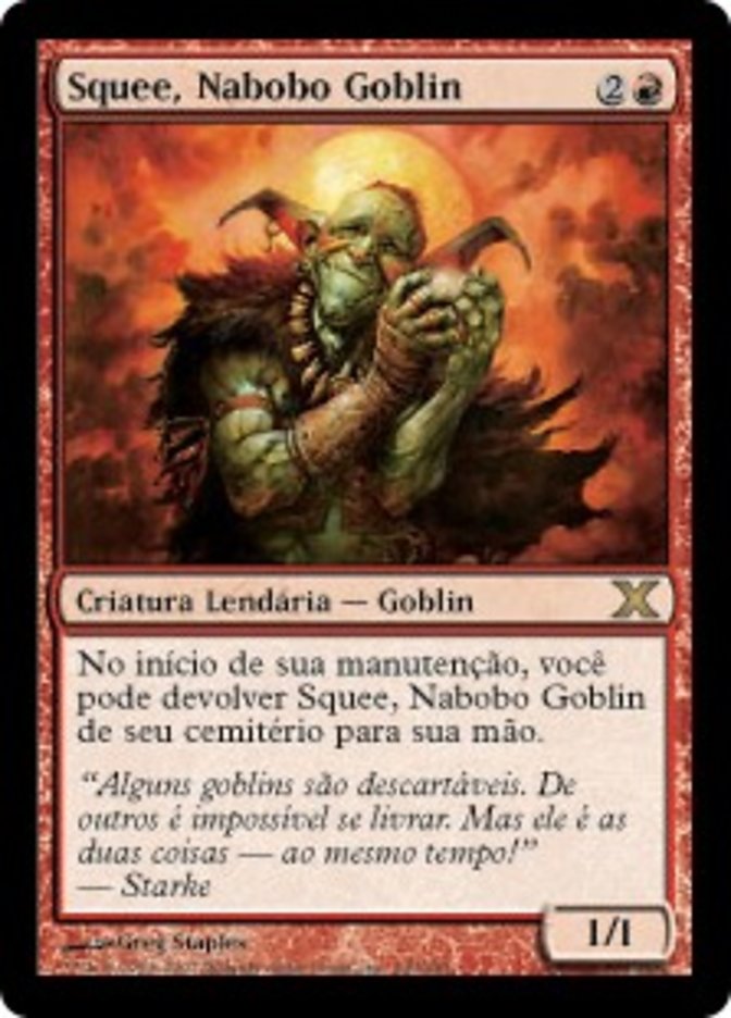 Squee, Nabobo Goblin / Squee, Goblin Nabob - Magic: The Gathering - MoxLand