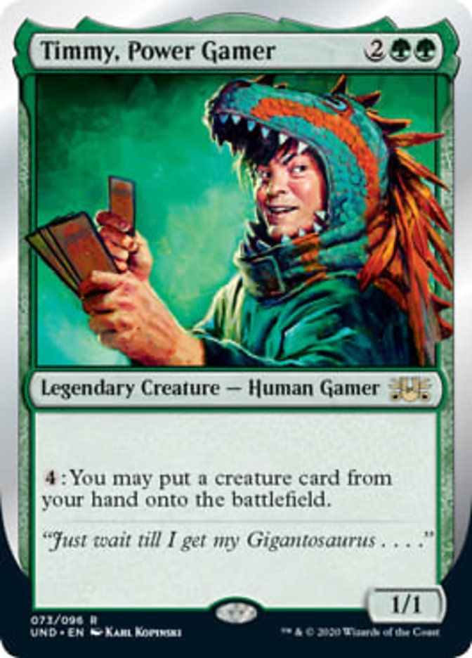 Timmy, Power Gamer / Timmy, Power Gamer - Magic: The Gathering - MoxLand