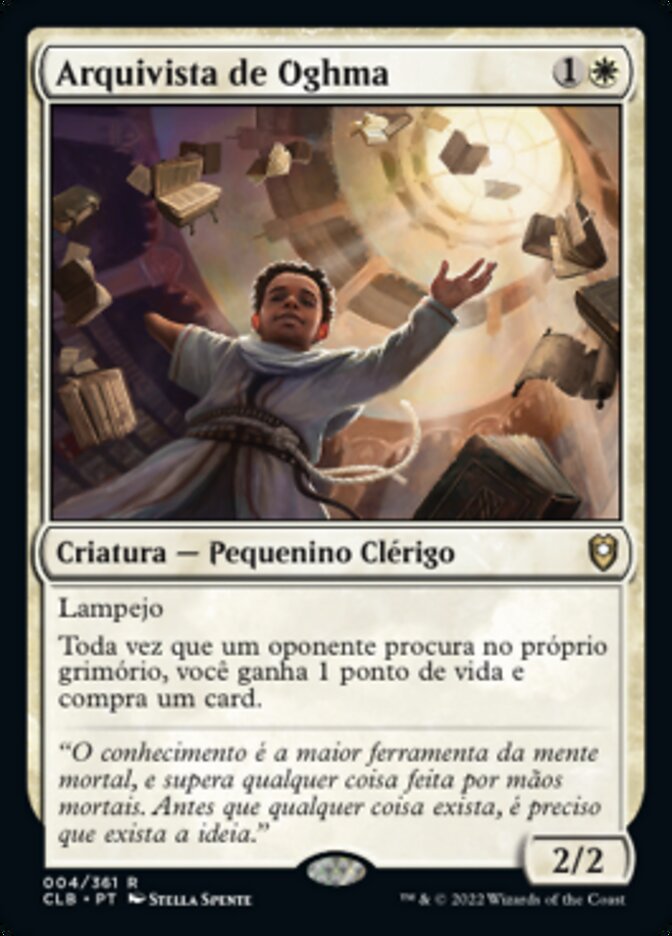 Arquivista de Oghma / Archivist of Oghma - Magic: The Gathering - MoxLand