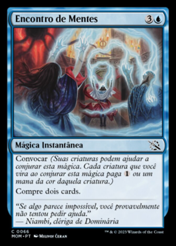 Encontro de Mentes / Meeting of Minds - Magic: The Gathering - MoxLand