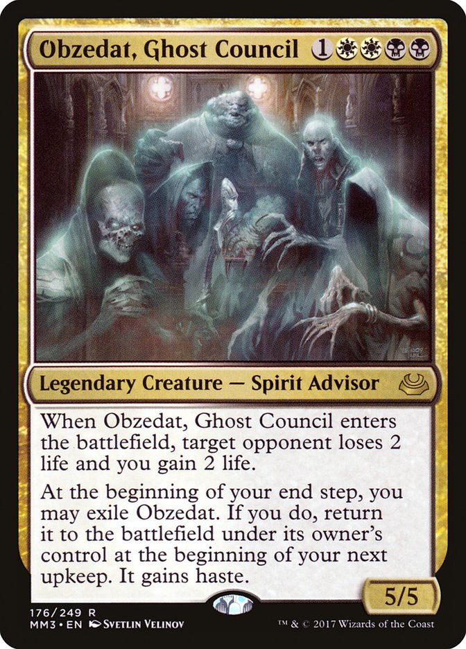 Obzedat, Conselho Fantasma / Obzedat, Ghost Council - Magic: The Gathering - MoxLand