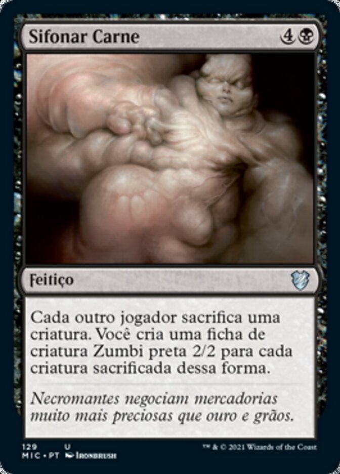 Sifonar Carne / Syphon Flesh - Magic: The Gathering - MoxLand