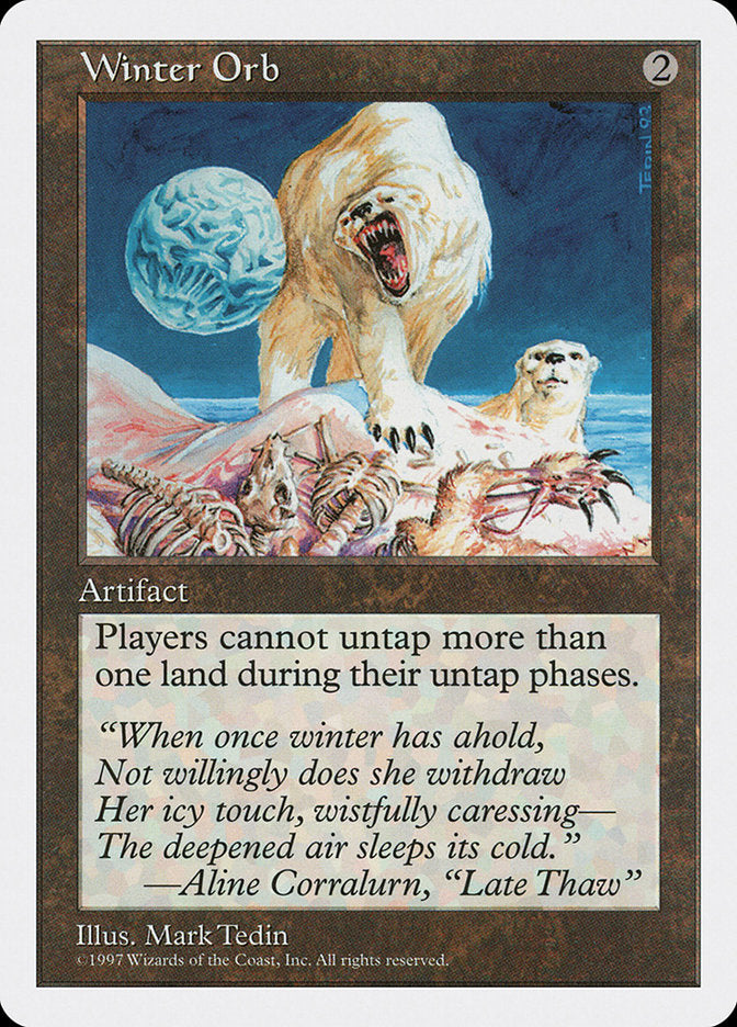 Orbe Hibernal / Winter Orb - Magic: The Gathering - MoxLand