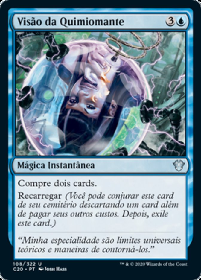 Visão da Quimiomante / Chemister's Insight - Magic: The Gathering - MoxLand