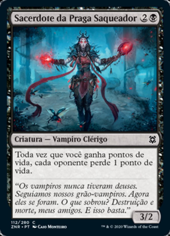 Sacerdote da Praga Saqueador / Marauding Blight-Priest - Magic: The Gathering - MoxLand