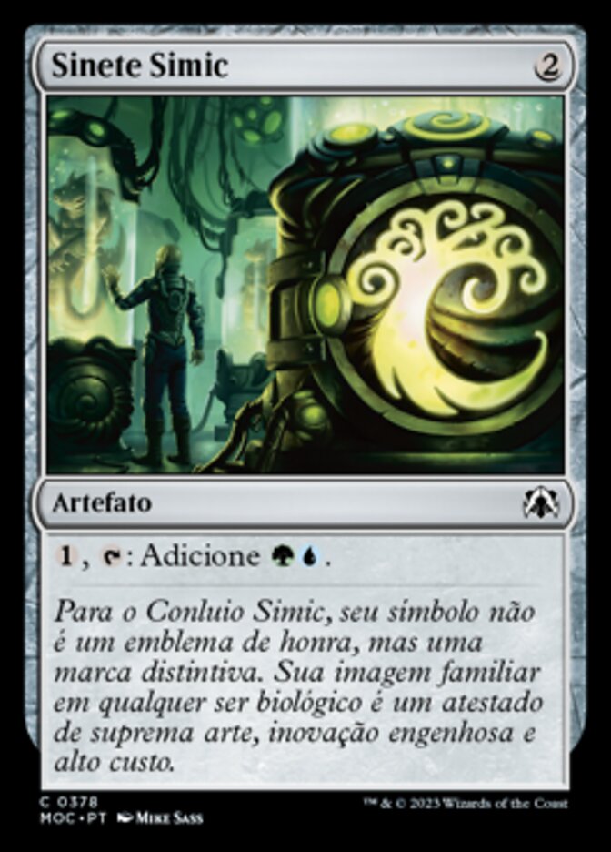 Sinete Simic / Simic Signet - Magic: The Gathering - MoxLand