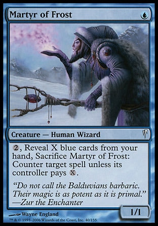 Mártir da Geada / Martyr of Frost - Magic: The Gathering - MoxLand