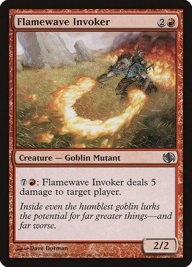 Invocador da Onda de Chamas / Flamewave Invoker - Magic: The Gathering - MoxLand