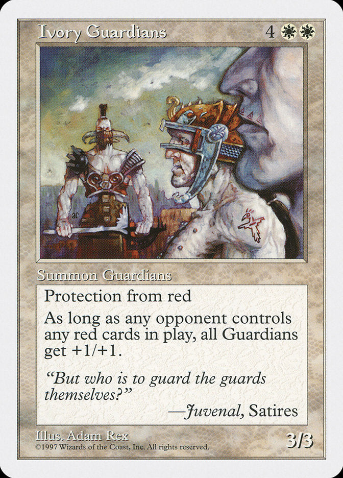 Guardiões de Marfim / Ivory Guardians - Magic: The Gathering - MoxLand