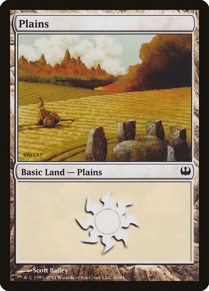 Planície / Plains - Magic: The Gathering - MoxLand