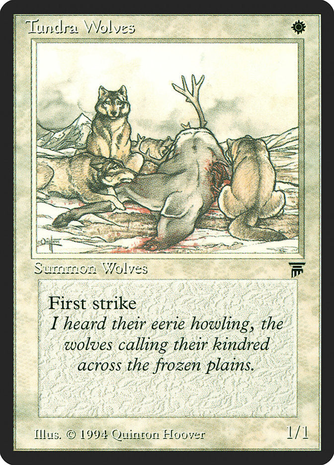 Lobos da Tundra / Tundra Wolves - Magic: The Gathering - MoxLand