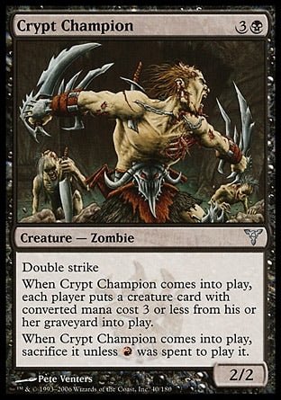 Campeão da Cripta / Crypt Champion - Magic: The Gathering - MoxLand