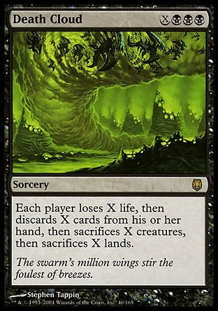 Nuvem Mortal / Death Cloud - Magic: The Gathering - MoxLand