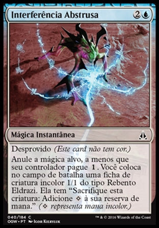 Interferência Abstrusa / Abstruse Interference - Magic: The Gathering - MoxLand