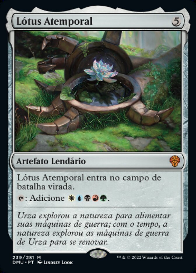 Lótus Atemporal / Timeless Lotus - Magic: The Gathering - MoxLand