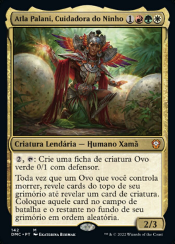 Atla Palani, Cuidadora do Ninho / Atla Palani, Nest Tender - Magic: The Gathering - MoxLand