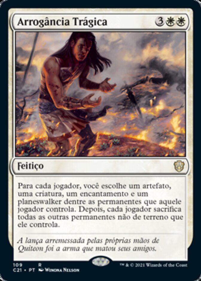 Arrogância Trágica / Tragic Arrogance - Magic: The Gathering - MoxLand