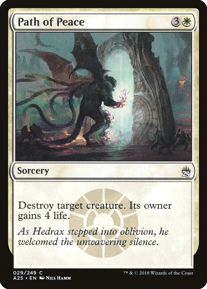 Caminho da Paz / Path of Peace - Magic: The Gathering - MoxLand