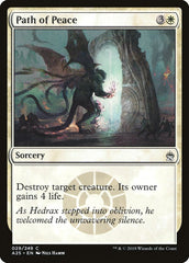 Caminho da Paz / Path of Peace - Magic: The Gathering - MoxLand