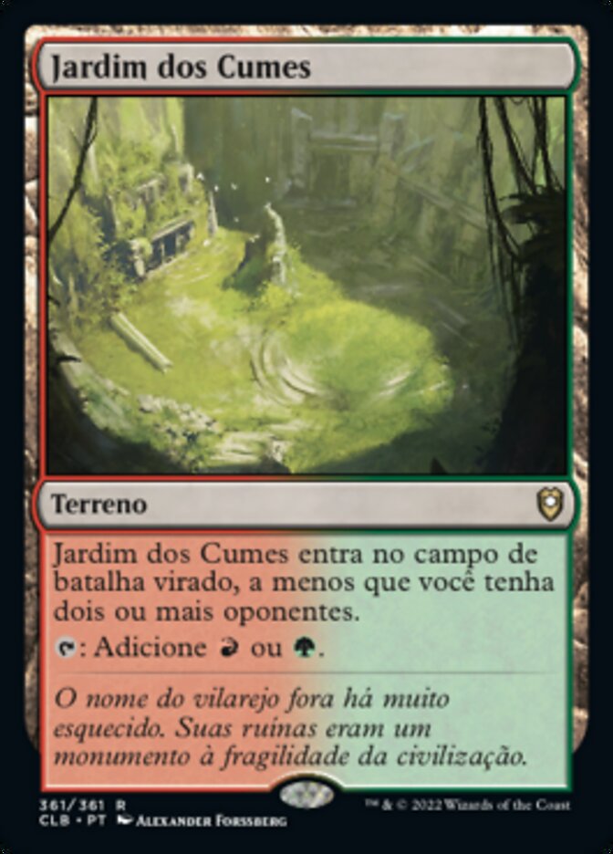 Jardim dos Cumes / Spire Garden - Magic: The Gathering - MoxLand