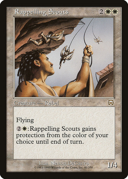 Batedores em Rappel / Rappelling Scouts - Magic: The Gathering - MoxLand